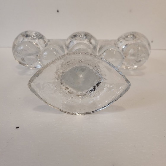 Image 1 of „Krone“ Kerzenständer, Uno Westerberg für Pukeberg, 70er Jahre – Schweden