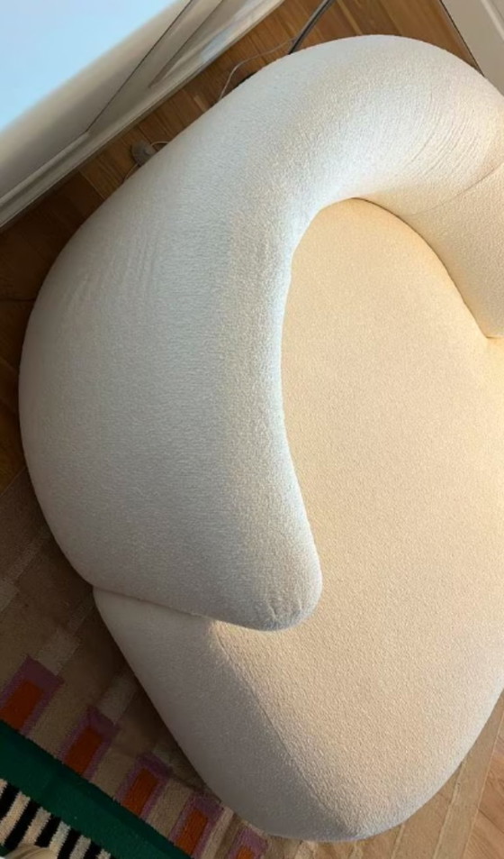 Image 1 of Westwing XL longe fauteuil Sofia Bouclé