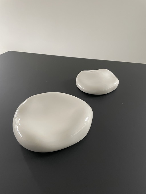 IKEA TRÄDGÄNSEN wall decoration set – glossy organic design