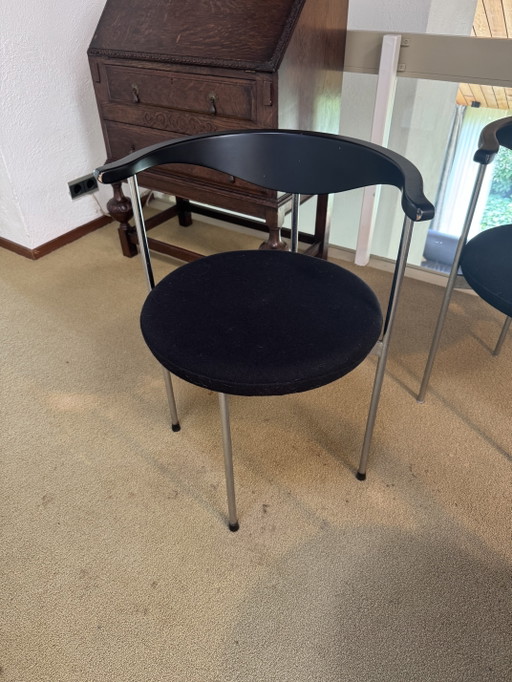 4x Fritz Hansen stoelen