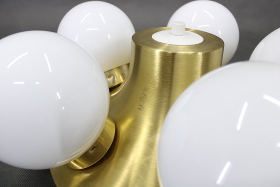 Image 1 of Par de lámparas empotradas de latón de mediados de siglo, década de 1970