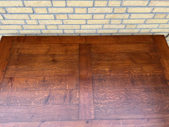 Tavolo da pranzo Schuitema Art Nouveau – Tavoli da pranzo, Wood (photo 6 of 6)