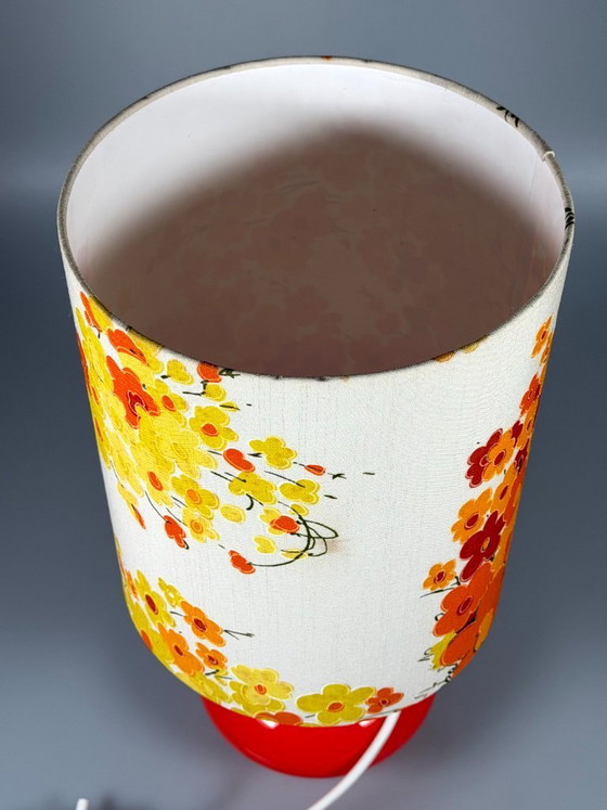 Image 1 of 1960s/70s Table Lamp, Glass, Mid-Century Space Age Design