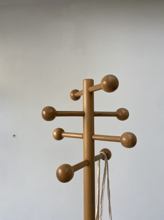 Appendiabiti vintage in pino, Legno, Marrone (foto 8 di 9)