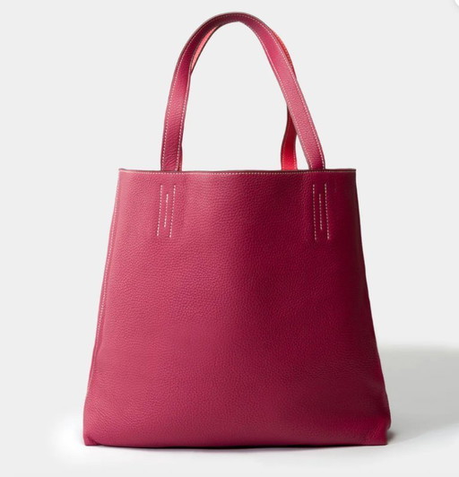 Sac HERMES en Cuir Rouge - 101897