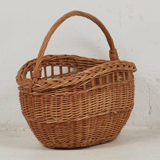 Antique decorative wicker basket (c.1930) #2 – Decorative Objects (photo 5 of 9)