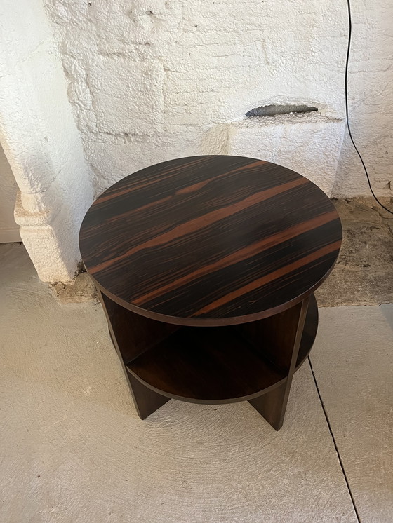 Image 1 of Tavolino e poltrona Art Déco in palissandro