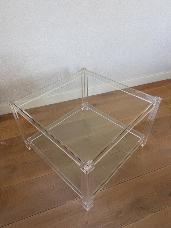 Image 1 of Plexiglas acrylic coffee table