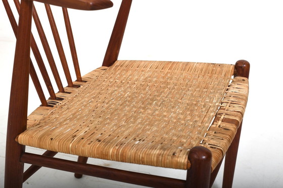 Image 1 of Illum Wikkelsø for N. Eilersen Rare Side Chair "24GT" in Teak