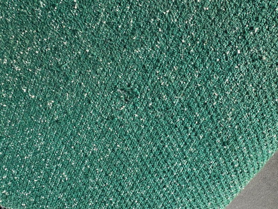 CASSINA P22 Armchair + Ottoman design PATRICK NORGUET green | ash – Textile (photo 13 of 14)