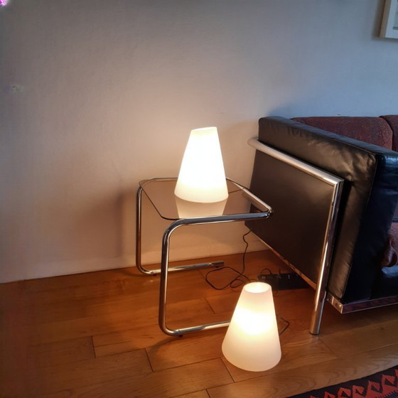 Image 1 of Paar SCE lampen model APCHE H28D22cm