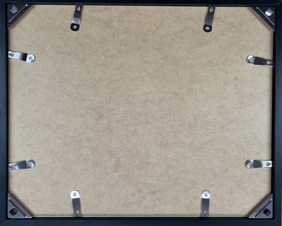 Image 1 of Rudy Burckhardt: "Jackson Pollock Painting No 32" - Professionally Framed With New High Quality Gallery Frame And Unframed