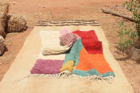 Tapis marocain unique en laine naturelle 3x2 m – Wool (photo 7 of 11)