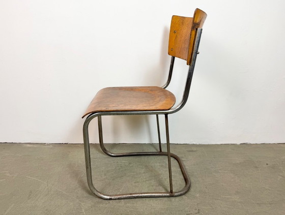 Image 1 of Chaise d'atelier vintage, années 1960
