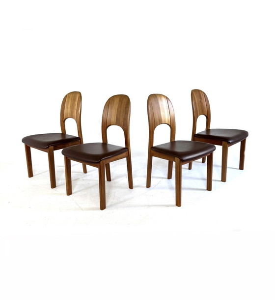 Image 1 of 4x vintage Danish dining chair, Holstebro Møbelfabrik '70