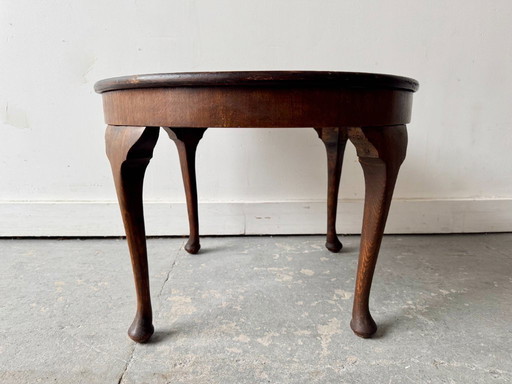 Petite table basse ronde vintage