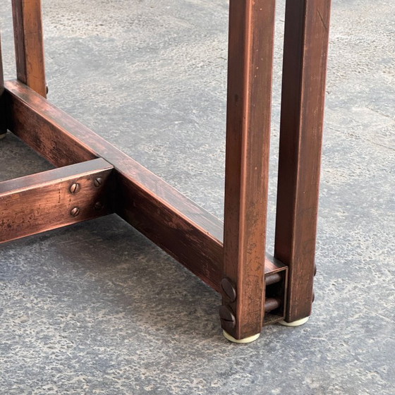 Image 1 of Mid-Century Modern Brass & Marble Coffee Table, 1960