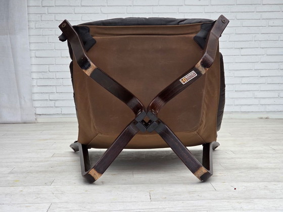 Image 1 of 1970s, Norwegian design by Jim Myrstad, loungechair, model "Viking".