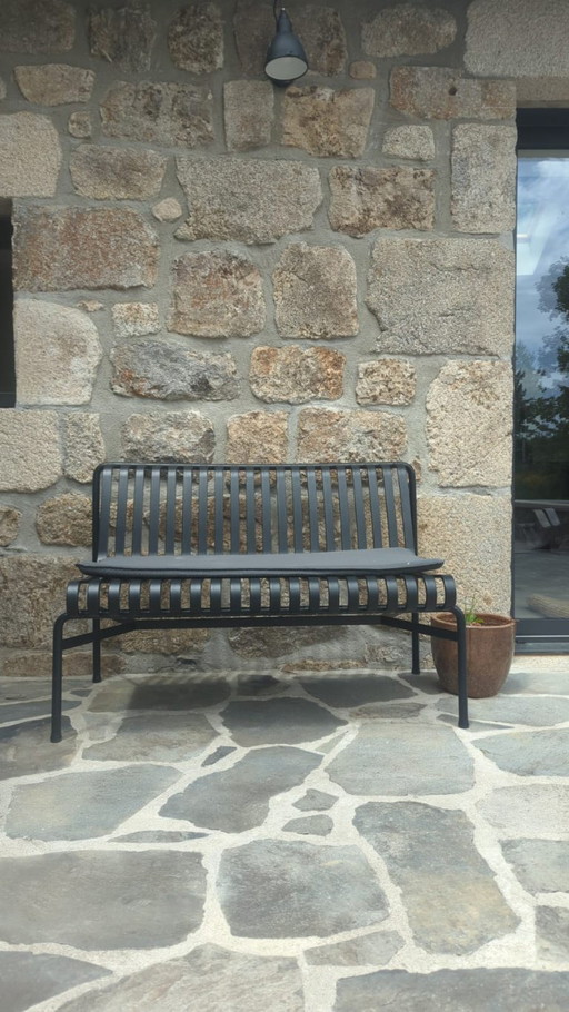 2 HAY Palissade Dining benches without armrests