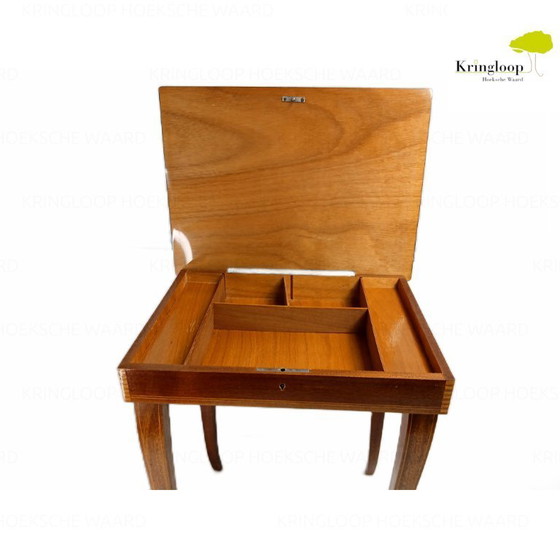 Image 1 of Sorrento Music Table Intarsia Inlay 60s Retro