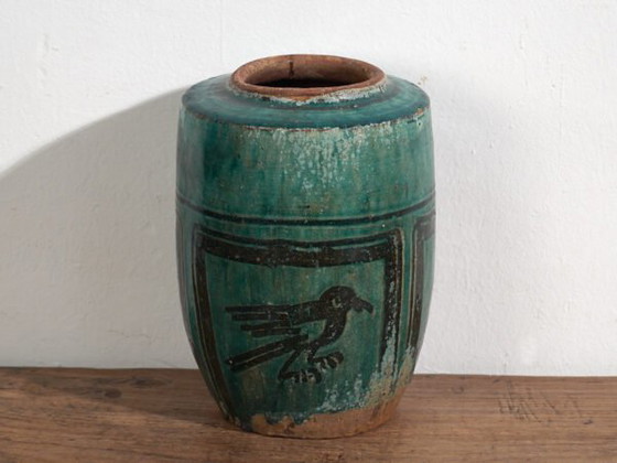 Antieke groene vaas (ca. 1820) #39 – Vazen (photo 36 of 40)