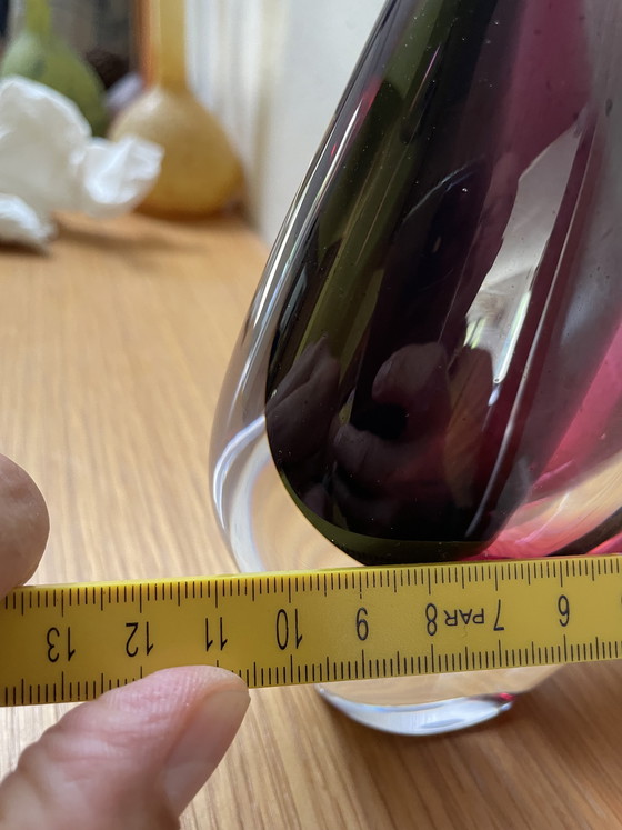 Image 1 of vase Gullaskruf Orrefors C.R.P. Sweden.