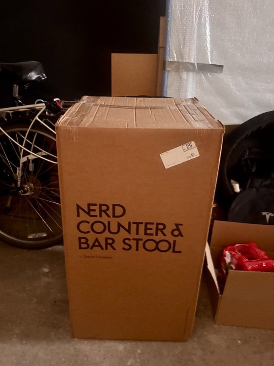 Image 1 of 3 x ongebruikte Muuto Nerd Counter Barkruk H65