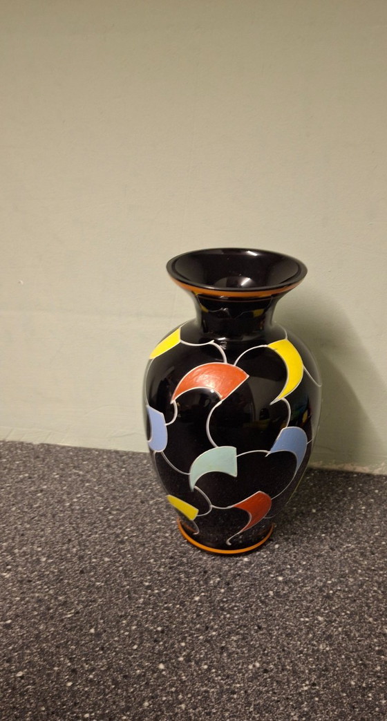 Image 1 of Vaso tedesco in vetro ialite