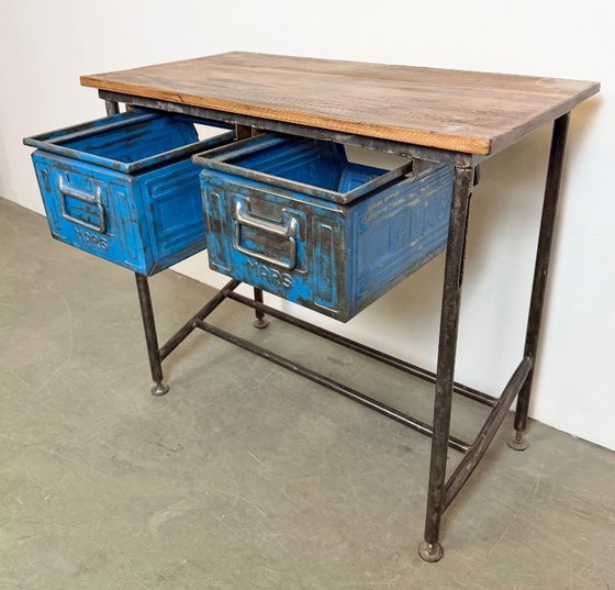 Image 1 of Vintage Industrial Worktable, 1960s