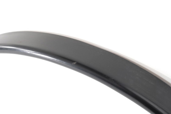 Image 1 of Specchio rotondo vintage in acciaio, Italia, anni '70.