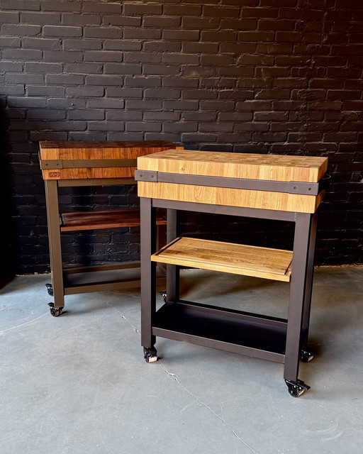 BINCKY VD15 – TROLLEY BUTCHER BLOCK 70X35CM