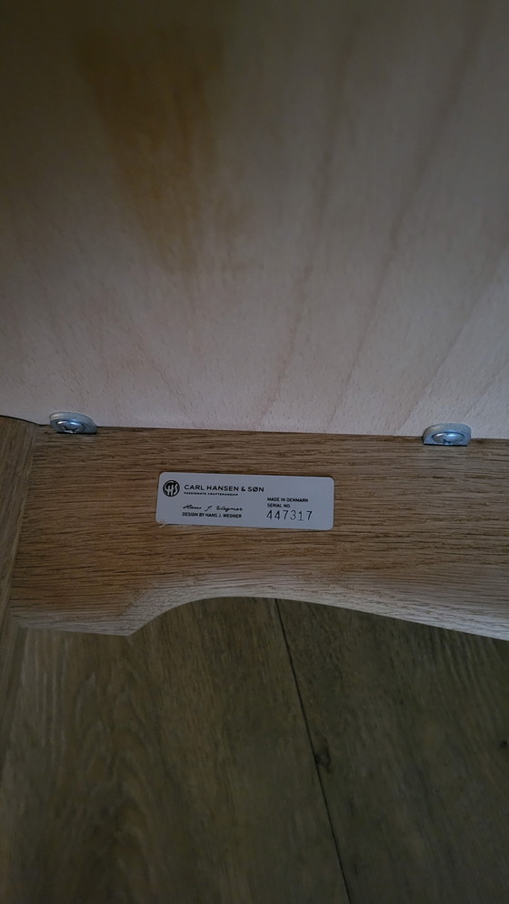 Image 1 of 2x Carl Hansen & Son dining table chair in very good condition