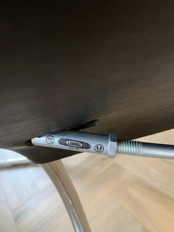 Image 1 of Six dining chairs by Ludwig Mies van der Rohe for Thonet