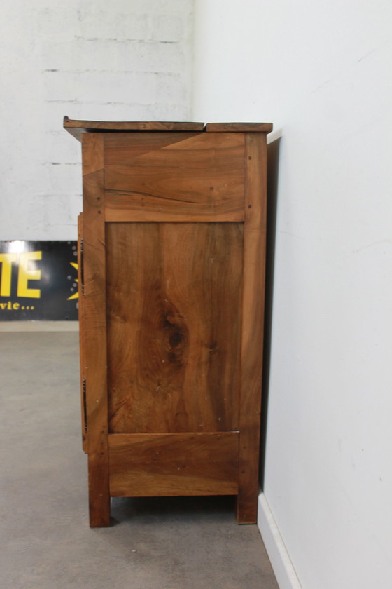Image 1 of Walnut chest of drawers