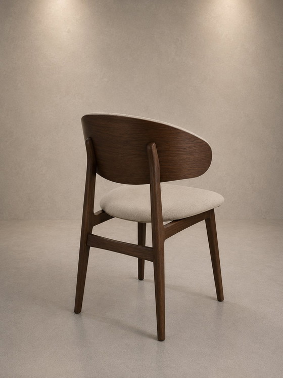 Image 1 of Kristensen - Chaise de salle à manger Ram Wood Comfort Shell – Neuve
