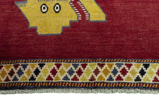 Image 1 of Handgeknüpfter Gabbeh Nomaden Teppich - 151 X 103 Cm