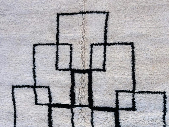 Alfombra bereber hecha a mano, artesanía tradicional, 200/300 cm – Aime Té, Wool (photo 3 of 8)