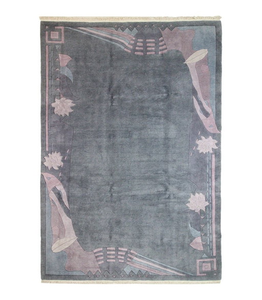 Origineel Modern Designer Hooglandwol Vloerkleed Nepal 355 x 250 cm