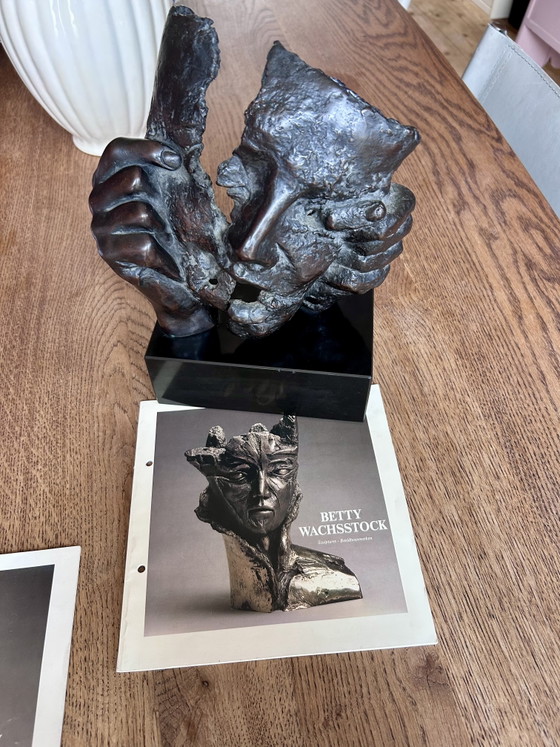 Image 1 of Betty Wachsstock – Sculpture originale en bronze | Héritage familial