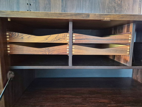 Modulares Mid-Century-Modern Wandsystem "Cado" von Poul Cadovius aus Rio Palisander Holz (photo 3 of 13)