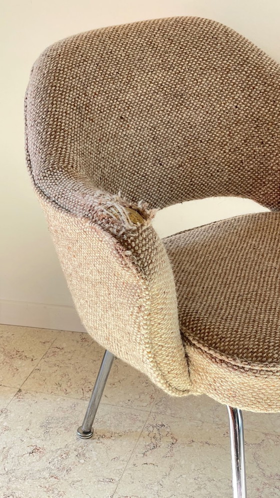 Sillón KNOLL Años 70 – Sillas auxiliares, Lana, Metal (photo 7 of 27)