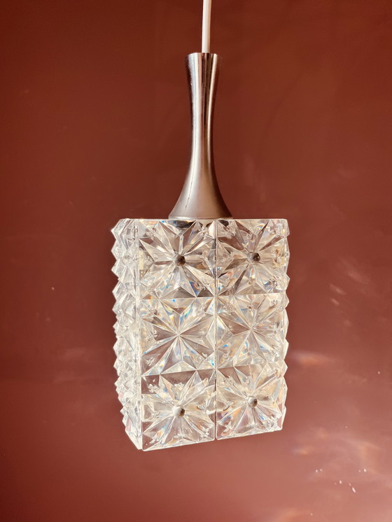 Image 1 of Lampada a sospensione in perle anni Settanta