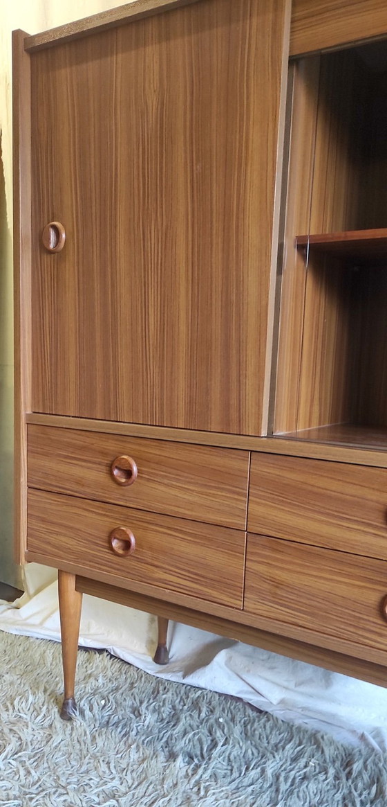 Image 1 of Credenza in legno in stile scandinavo - anni '60/'70