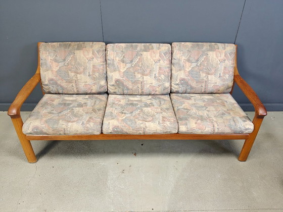 Image 1 of Scandinavische bankset uit het midden van de vorige eeuw, jaren 70