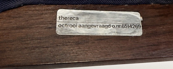 Thereca, 8 vintage Dining chairs, Netherlands, approx. 1960-70, Chrome, Leather, Black (photo 15 of 15)