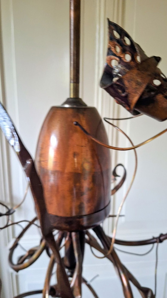 Pieter Spruyt Lampe, Pendelleuchten, Metall, Messing, Braun (Foto 4 von 12)