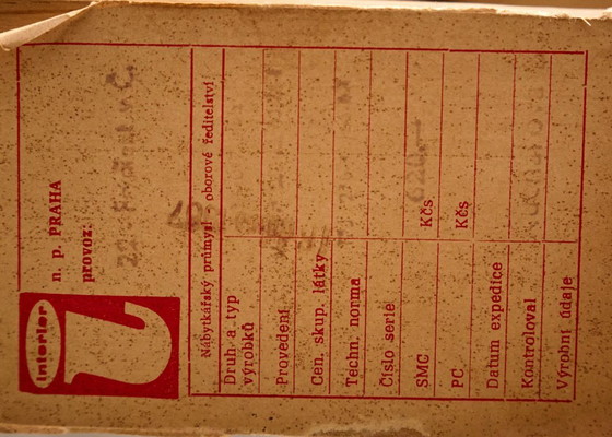 Image 1 of Canapé vintage par Interiér Praha, 1960, Tchécoslovaquie