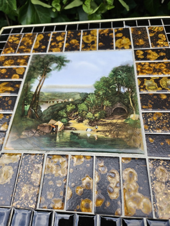 Vintage Bijzettafel Jaren 70 – Ceramic, Metal (photo 4 of 7)