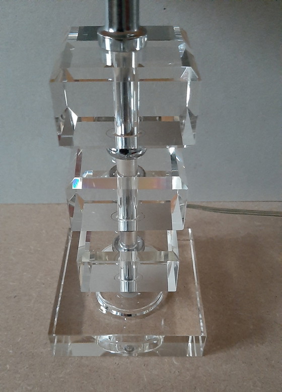 Image 1 of Elegant crystal table lamp