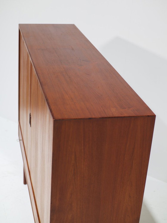 Credenza Arne Vodder 54 Tambour Sibast Teak Danese anni '60 – Credenze alte, Wood, Vintage (photo 10 of 12)